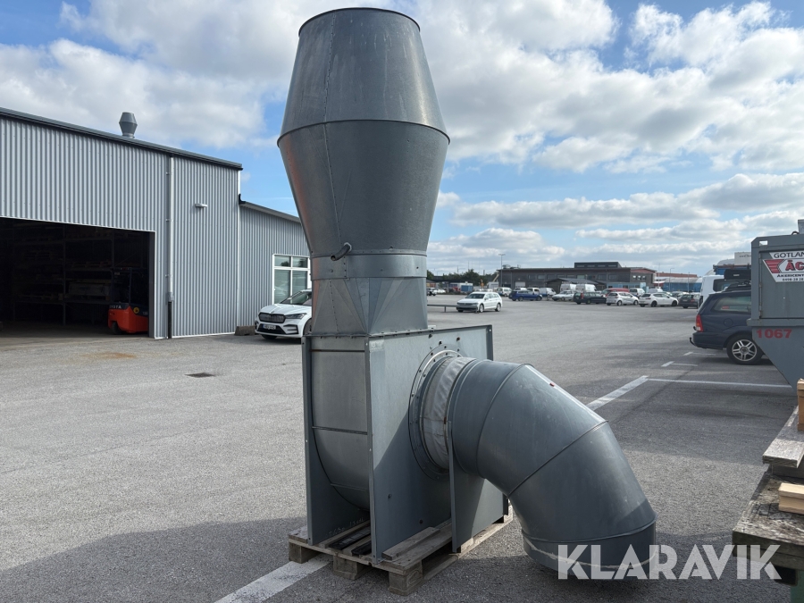 Utsugsfläkt Jørgen Hansen AT 630/D Pos LG 0