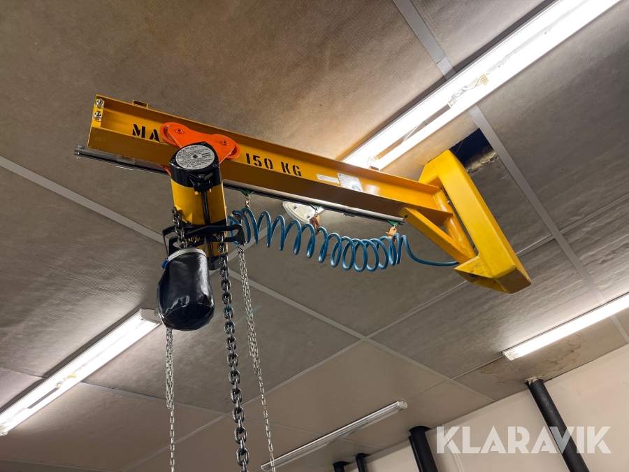 Travers Atlas Copco tryckluftsdriven inkl arm