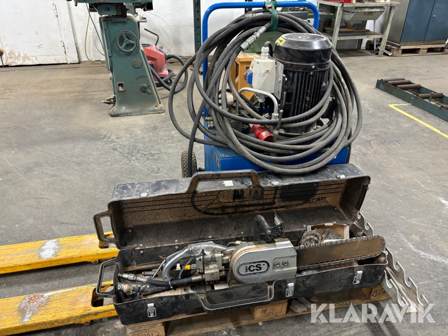 Hydraulisk betongsåg