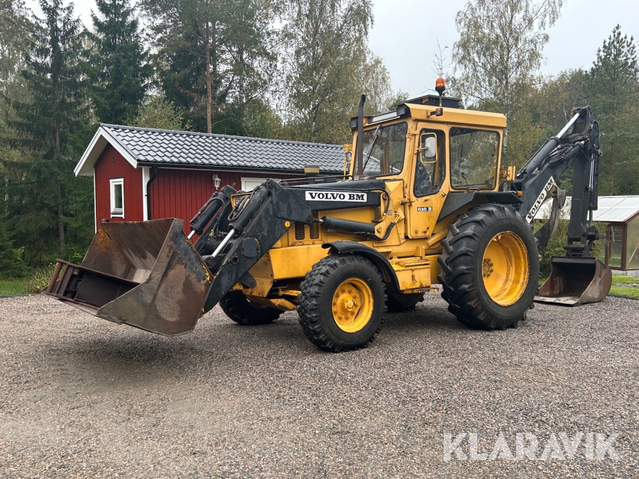 Traktorgrävare Volvo BM 616B 