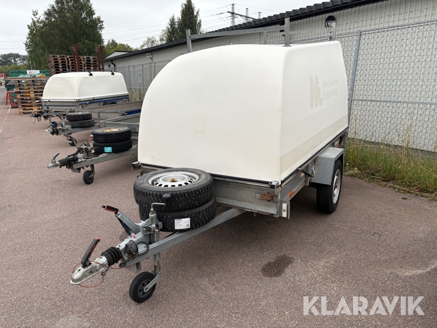 Personbilssläp SM-släpet 2575BE