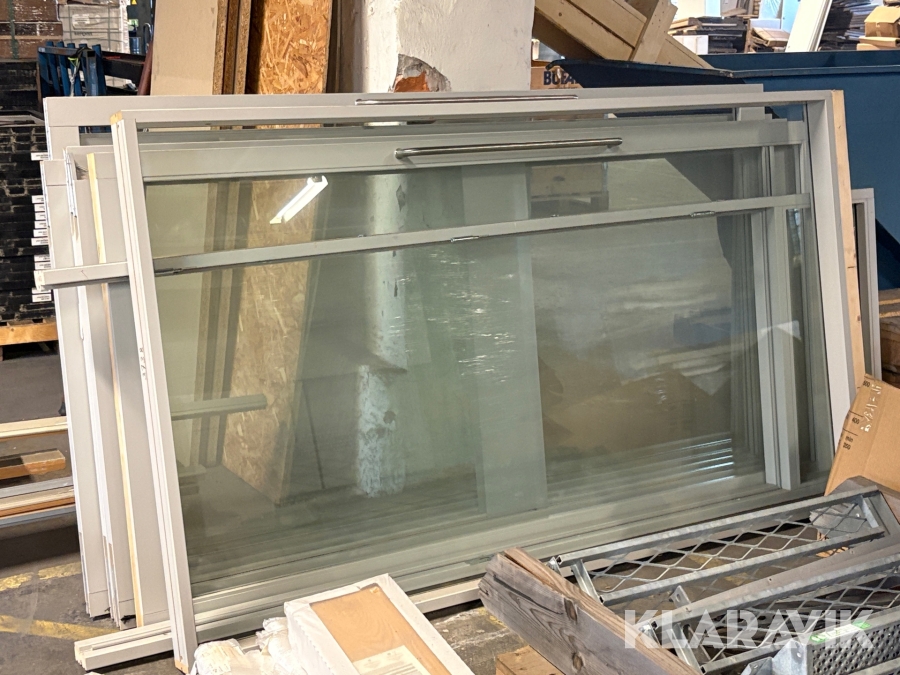 Innerväggar med glas