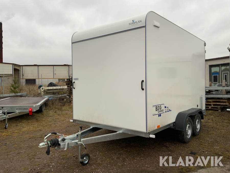 Skåpsläp Tomplan TFS 360 Big Cargo