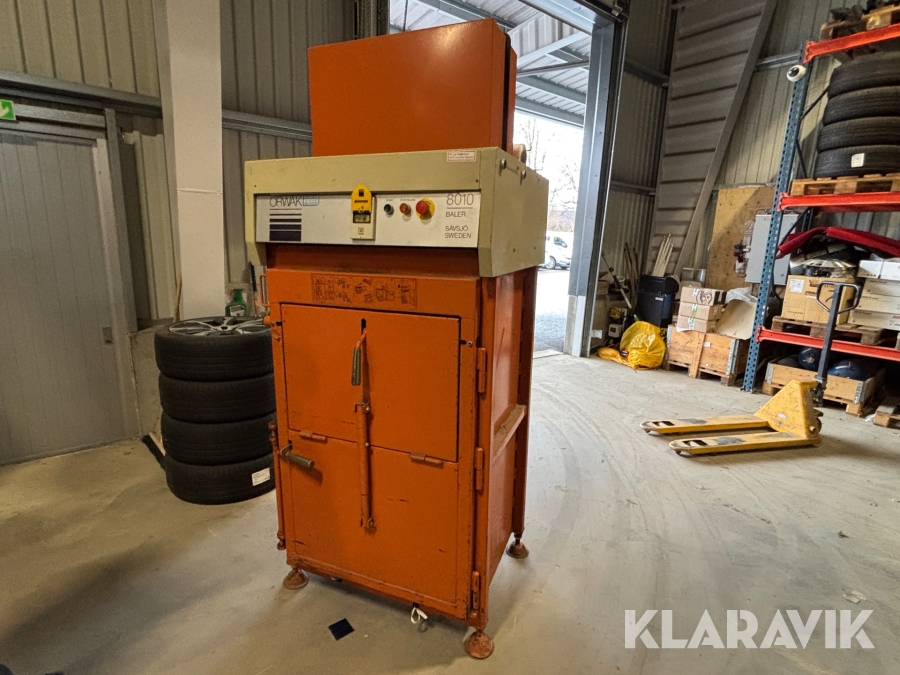 Komprimator Orwak 8010 Baler