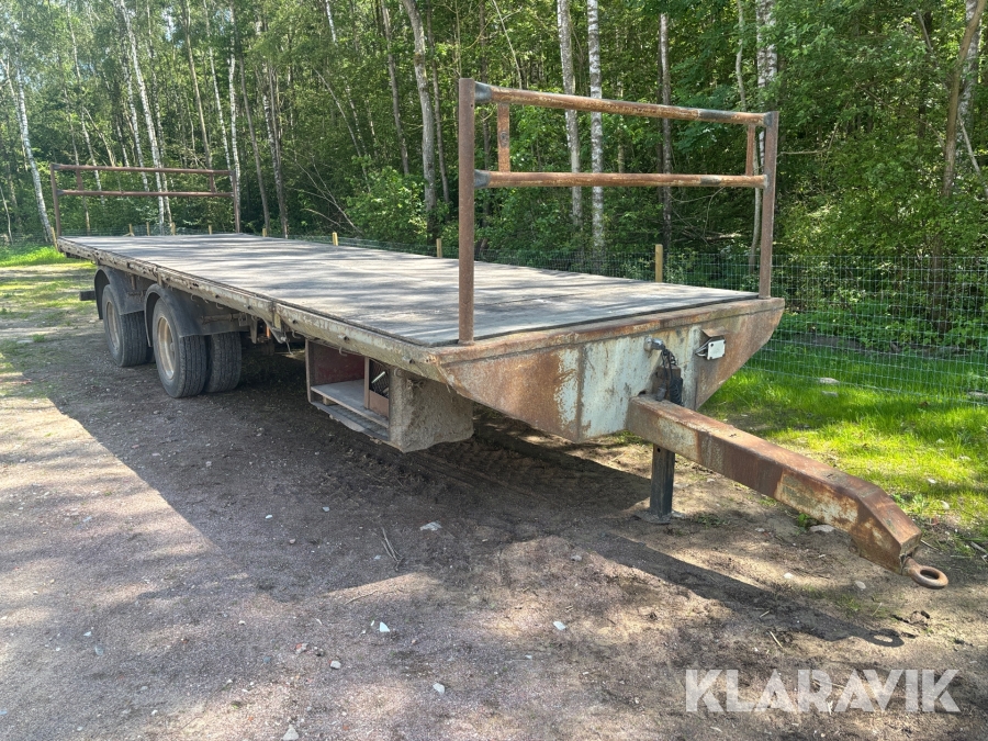 Lantbruksvagn - Obromsad