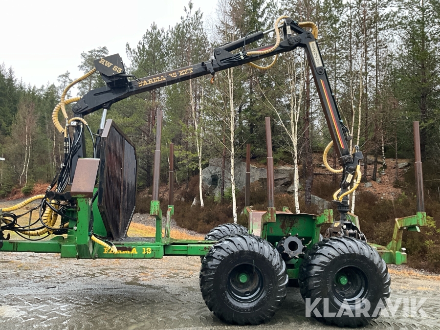 Skogskärra Farma 12-65D 4WD , ramstyrning