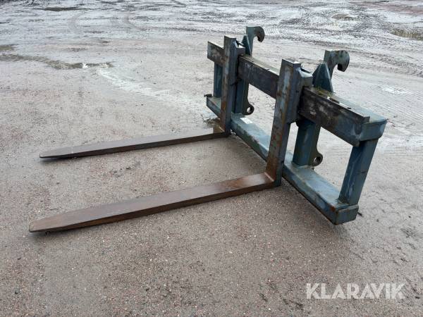 Pallgafflar Lötens Smide 5 ton Stora BM, brett stativ