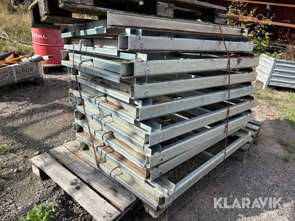 Halvpallsinlägg utdragbara 8st