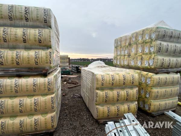 Parti med träregelskiva Isover 35 c450