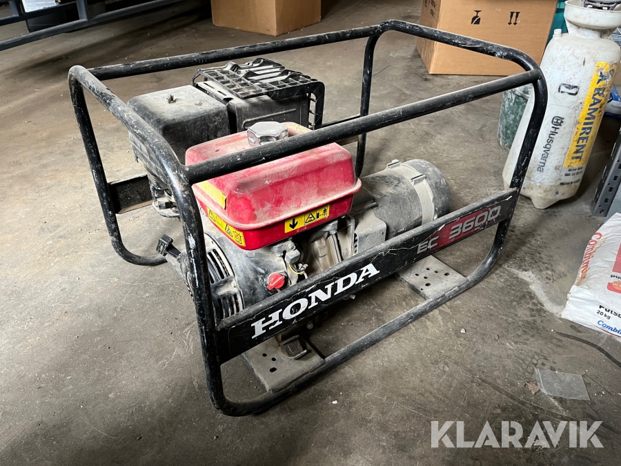 Elverk Honda EC3600 GV
