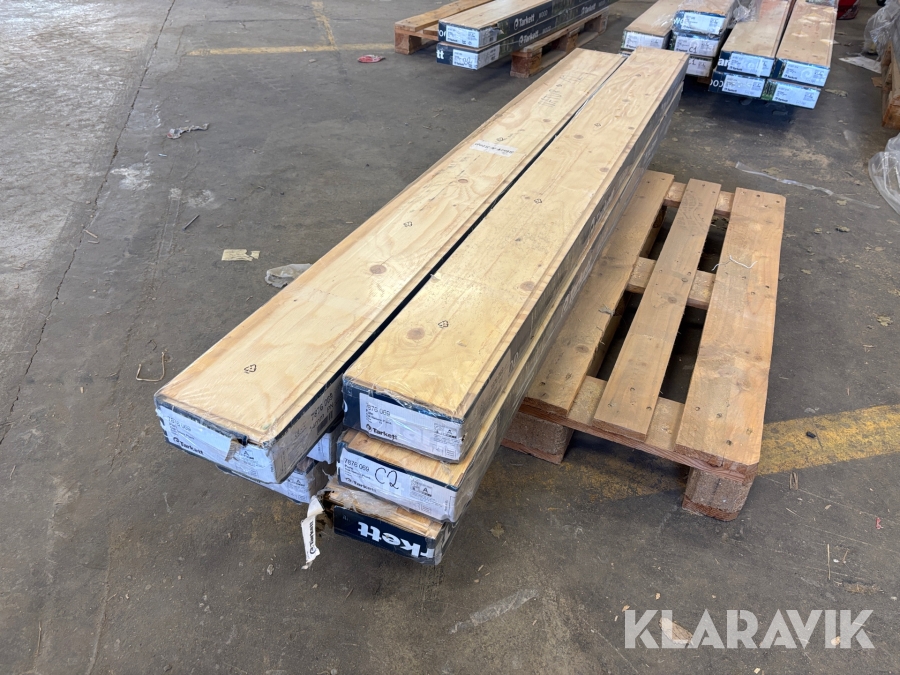 Trägolv Tarkett Pure oak nature 6st paket