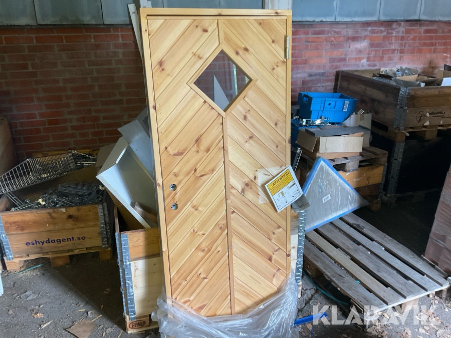 Förrådsdörr Swedoor 975x1845mm