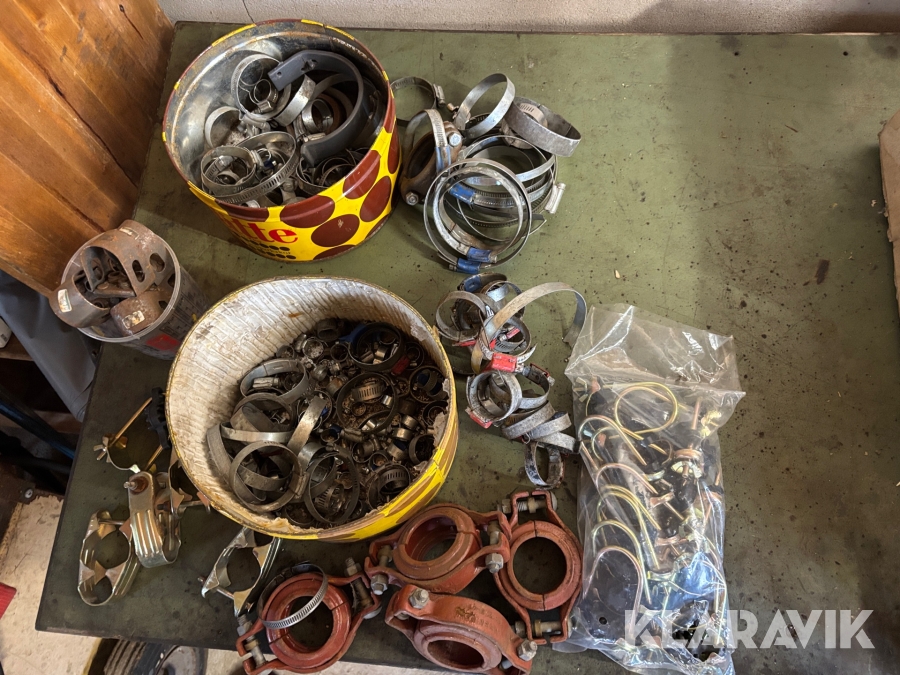 Diverse slangklammer