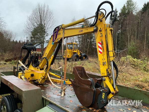 Grävaggregat Möre Maskiner Medi 7TS8 3-punktsfäste