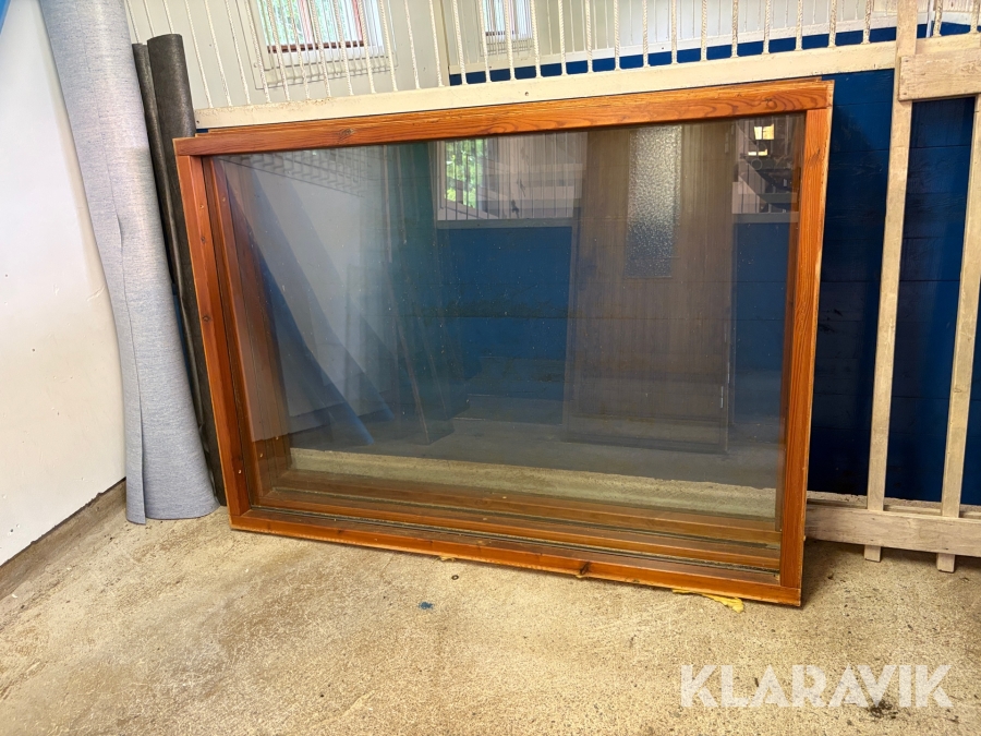 Stora fasta fönster 3st