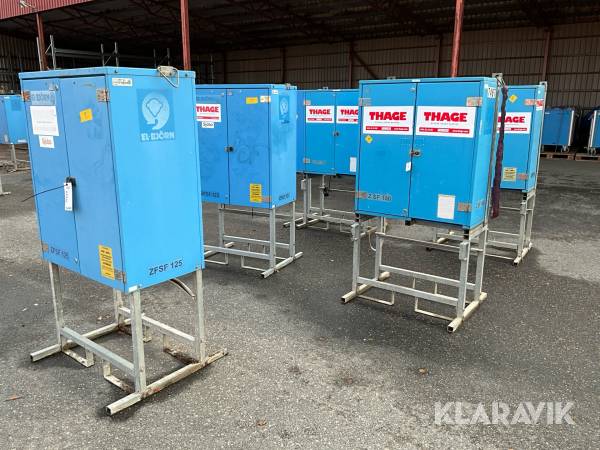 Elcentraler 5st El-Björn ZFSF 125, ZSF 100