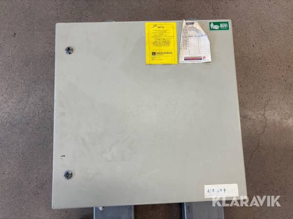 Elskåp för ventilation/värme Bevi