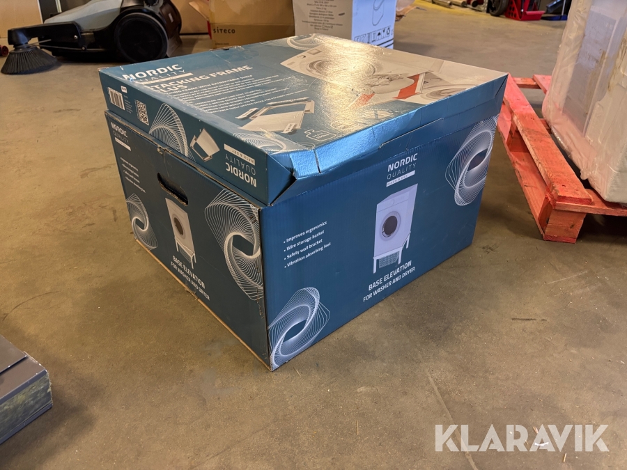 Sockel till tvättmaskin Nordic Quality