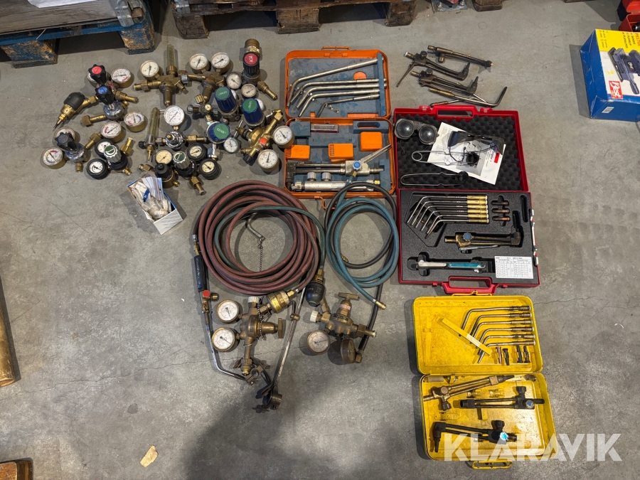 Diverse svetsutrustning