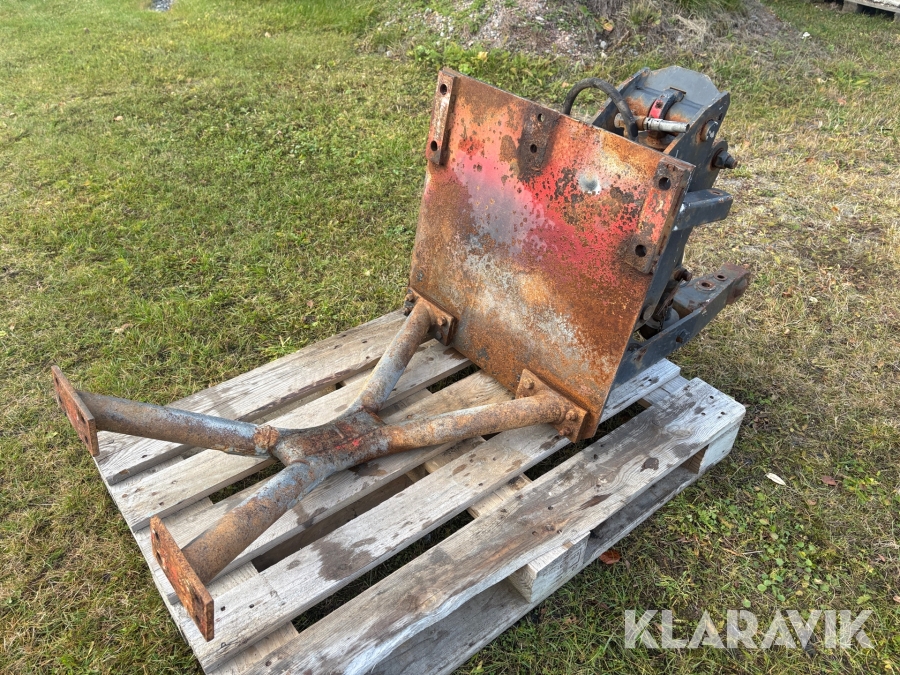 Främre sidoplogsfäste till lastbil Mählers