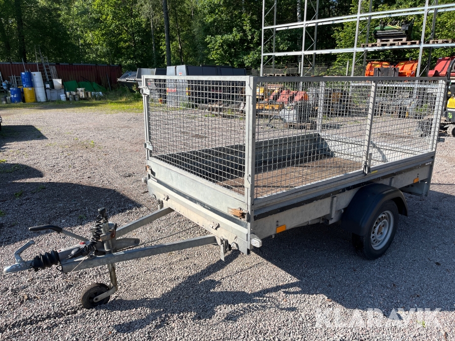 Släpkärra med galler Brenderup