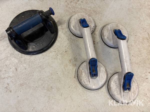 Sugkoppar för glas 3st