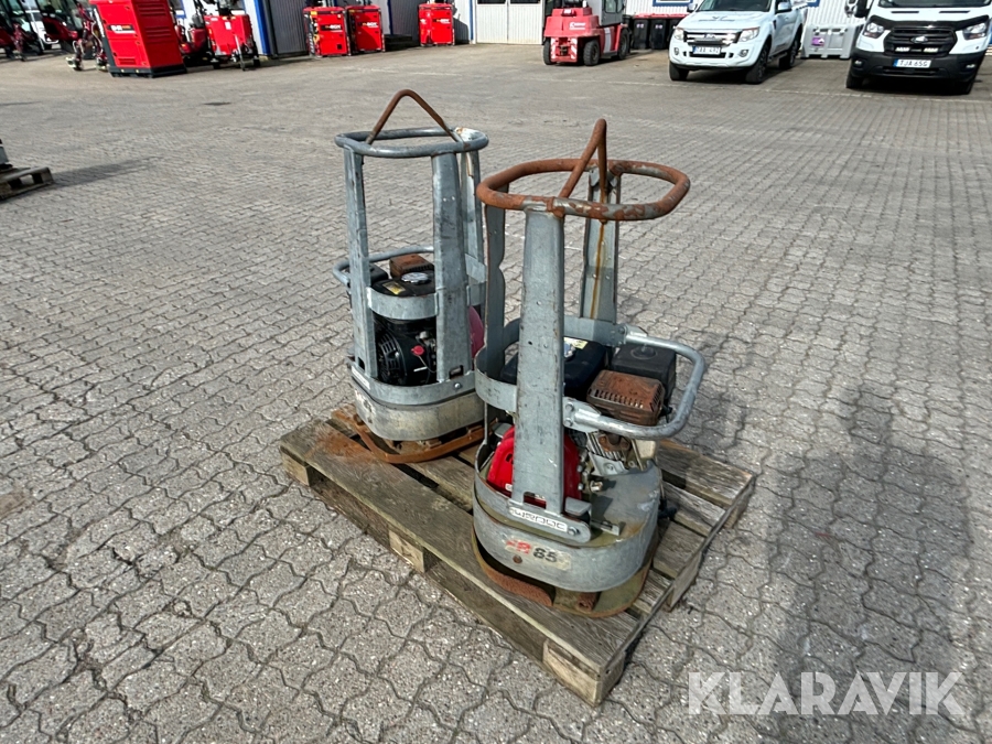 Rundpaddor Swepac FR85 - 2st