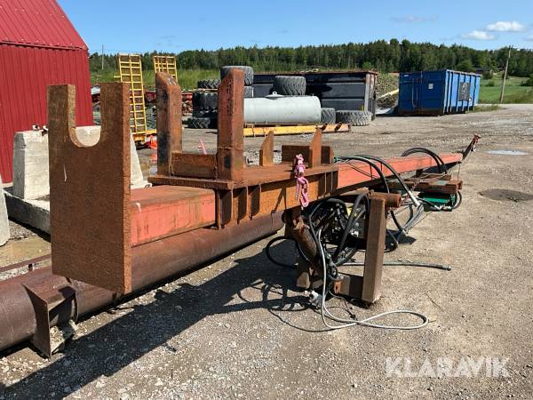 Pålaggregat till ssab stålpålar 6 m