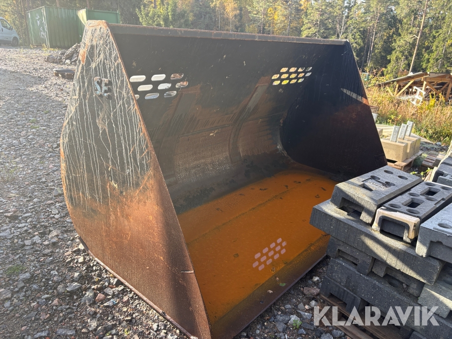 Skopa/Snöskopa Lättmaterialisk SE 3000 mm