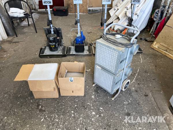 Luftrenare Dustcontrol AirCube X2 med extrafilter