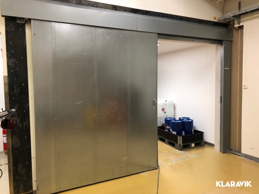 Brandskyddsport skjutport Daloc S88 