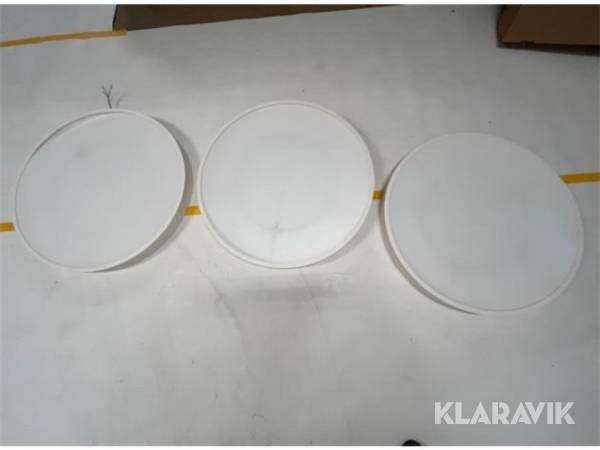 Armatur plafonder, 3st