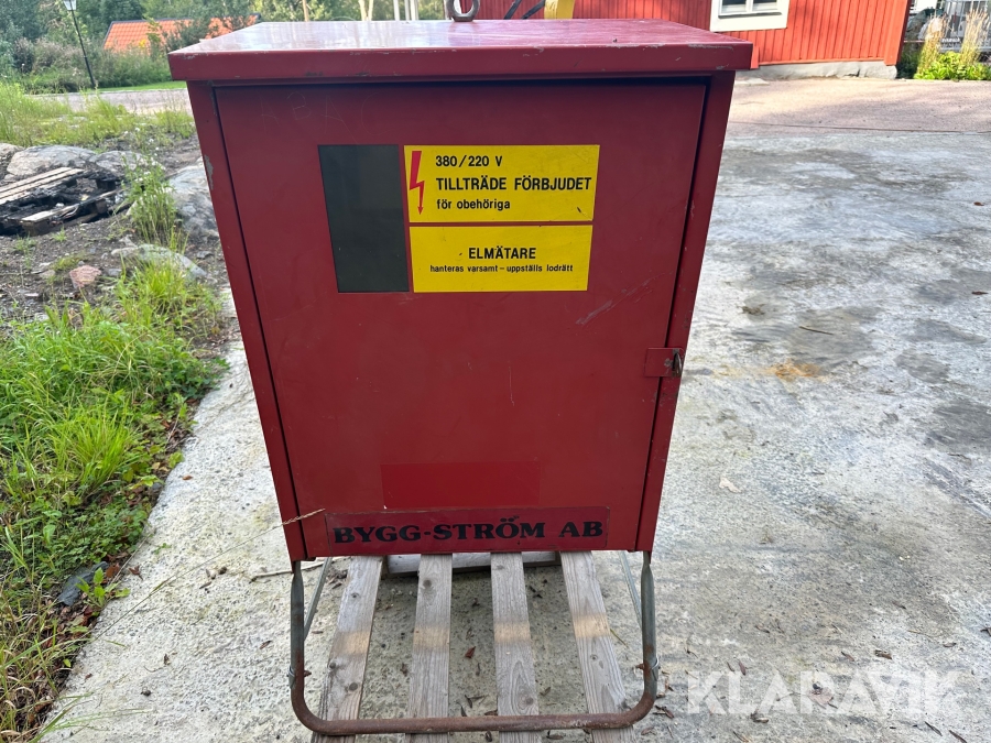 Elcentral Bygg-Ström AB 63A, IP44