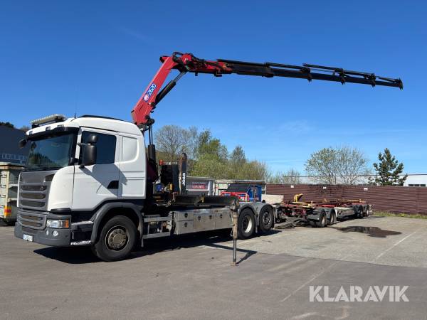 Kranväxlare Scania G410 6x2
