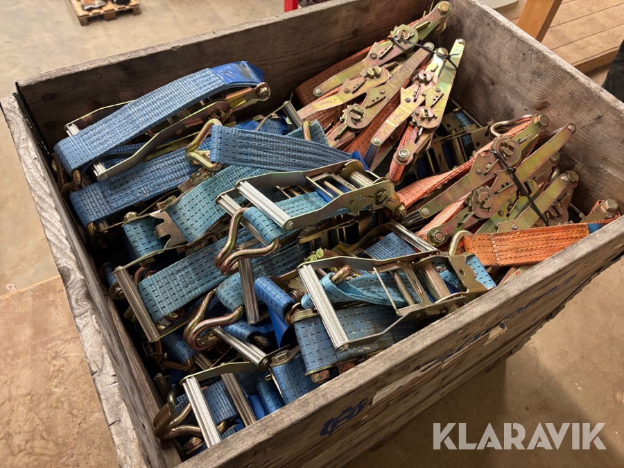 Spännare till 5-t spännband ca 80 st