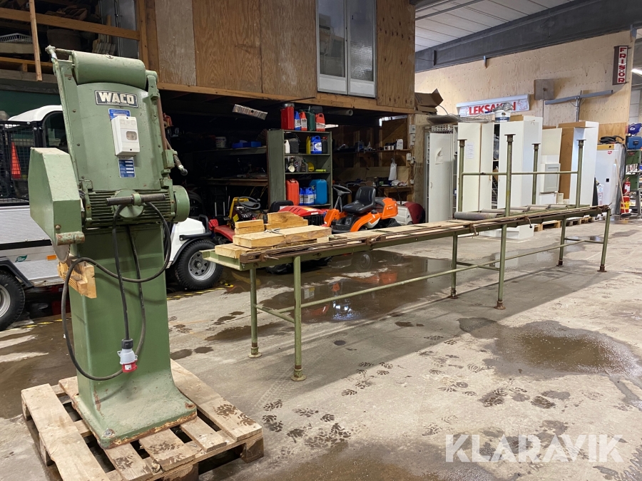 Pendelsåg Waco med rullbord 7,5m