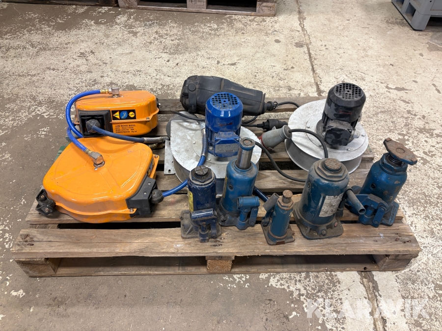 Diverse verkstadsutrustning