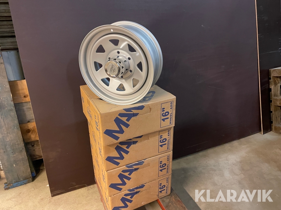 Fälgar Mangels 16 x 6  6 x 139,7 4 stycken ET14