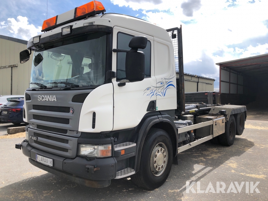 Lastväxlare Scania P420 ReCodrive spridermaskin