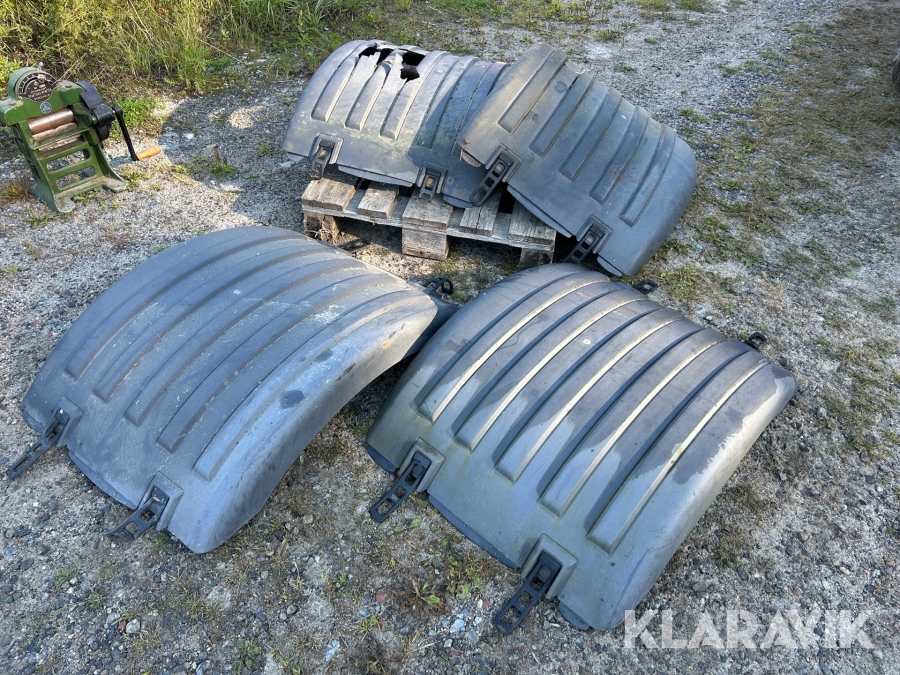 Lastbilsskärmar 4st Scania