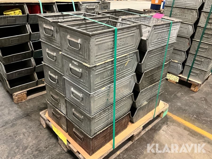 Förvaringslådor Sandbergs / Schäfer Lager-Fix 20 st