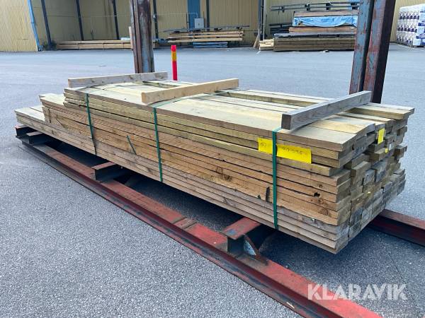 Virkespaket tryckimpregnerat 38x150