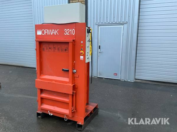 Komprimator Orwak 3210 balpress