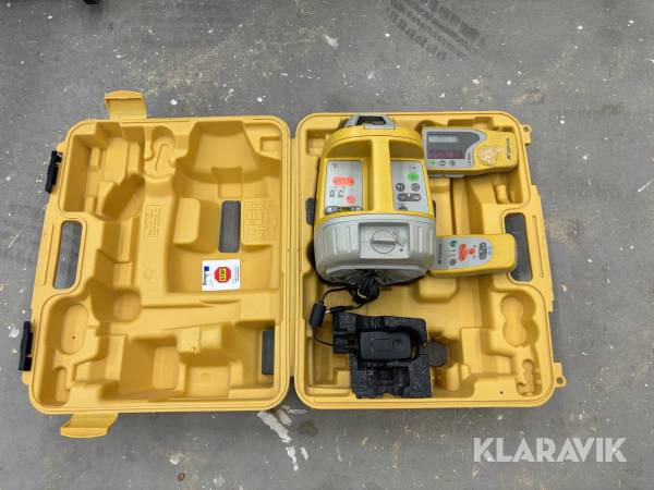 Plan- och vertikallaser Topcon RL-VH4DR + mottagare LS-80A