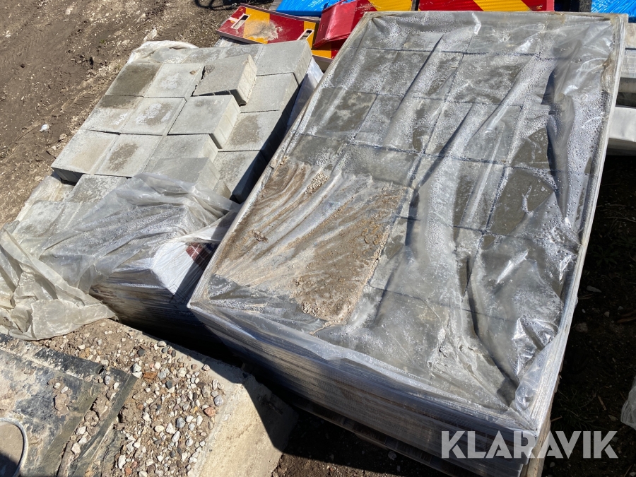 Marksten Benders bas skarp 210x210x80mm 4 pallar