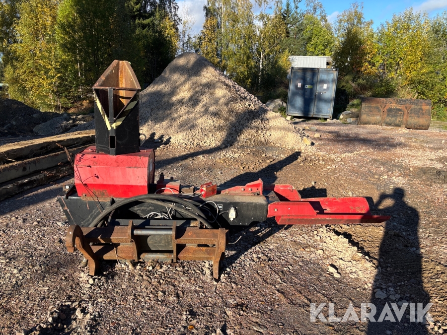 Hydrauldriven vedprocessor Igland WP3000, S45 / Stora BM