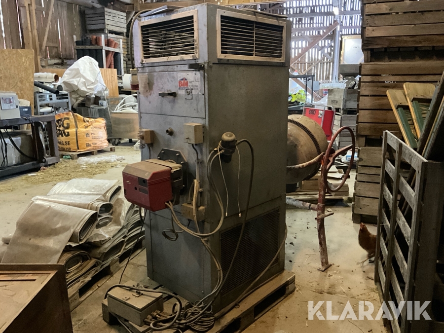 Värmepanna varmluft olja BVM WT49