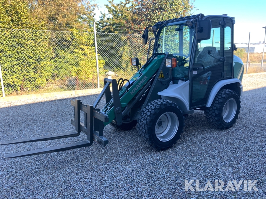Lastmaskin Kramer KL 12,5 med tillbehör