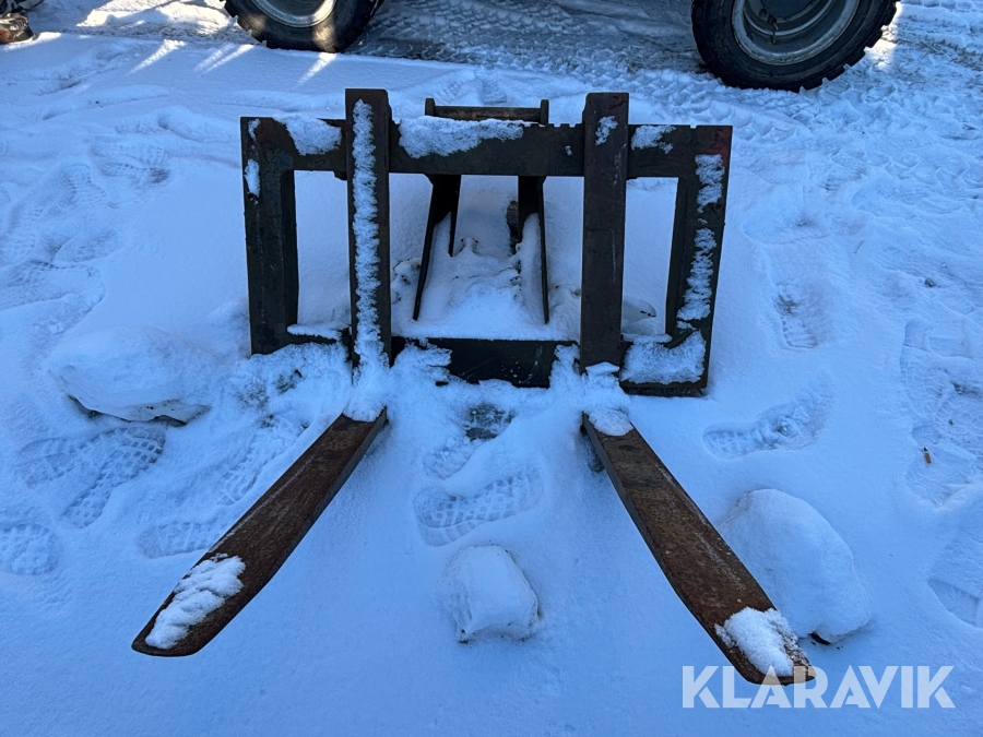 Pallgafflar till grävmaskin