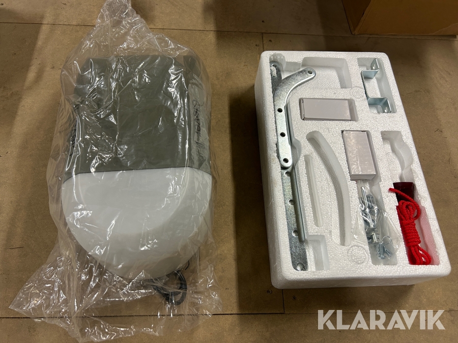 Garageportsöppnare Clever ll med portskena